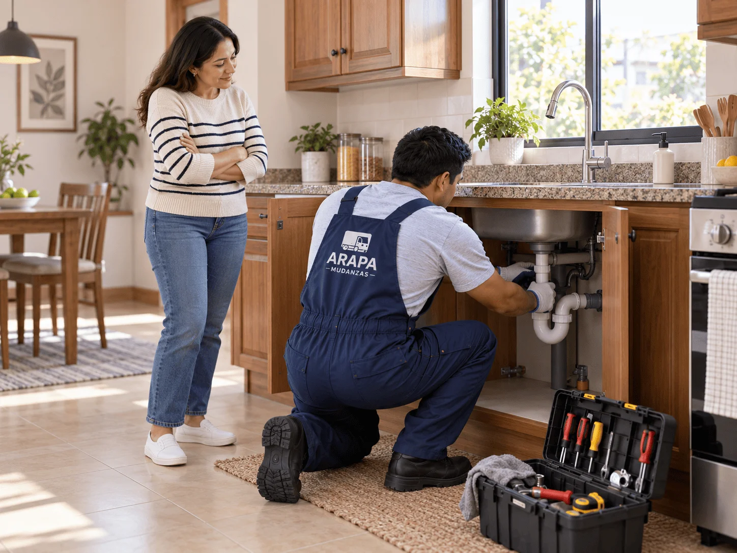 Servicio de gasfitería básica de ARAPA
