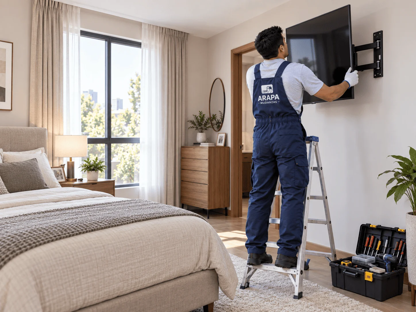 Instalación profesional de racks para TV